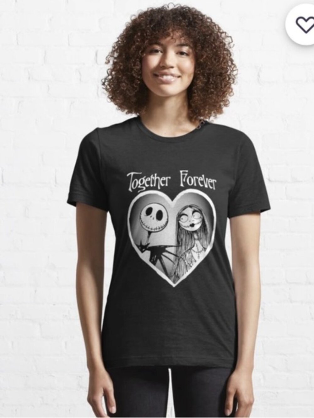 Disney | Nightmare Before Christmas, Jack & Sally "Together Forever" | Size XXL